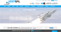 Desktop Screenshot of hostigal.com