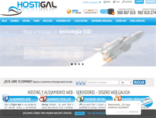 Tablet Screenshot of hostigal.com